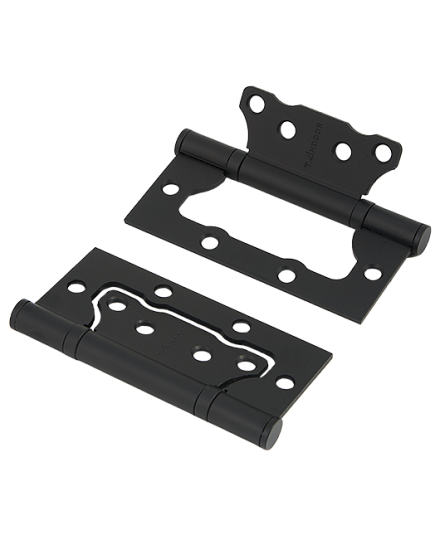 Накладные петли бабочки Петля накладная TANDOOR TD100-2S steel (100*75*2,5) BLACK 